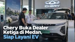 Chery Buka Dealer Ketiga di Medan, Siap Layani EV