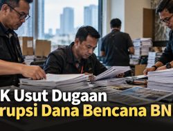 KPK Usut Dugaan Korupsi Dana Bencana BNPB