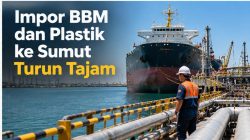 Impor BBM dan Plastik ke Sumut Turun Tajam